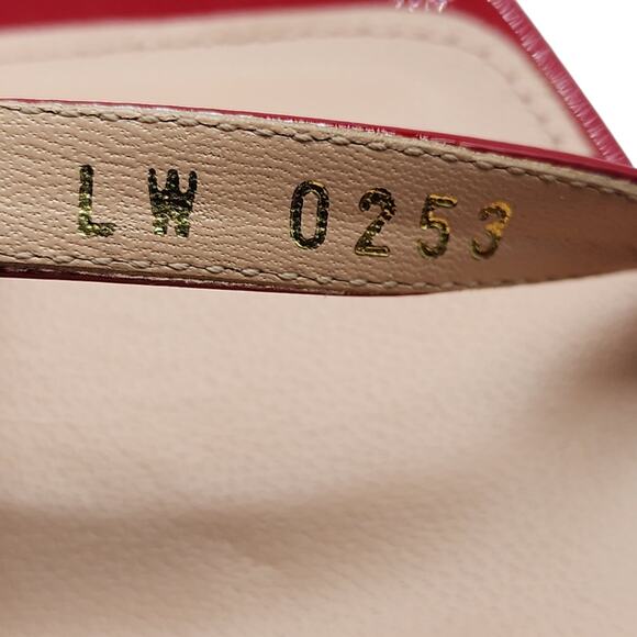 Louis Vuitton Blossom Sandals Leather in Red NWB - Picture 10 of 11